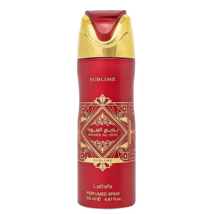 Lattafa Bade’e Al Oud Sublime Perfumed Deodorant Spray