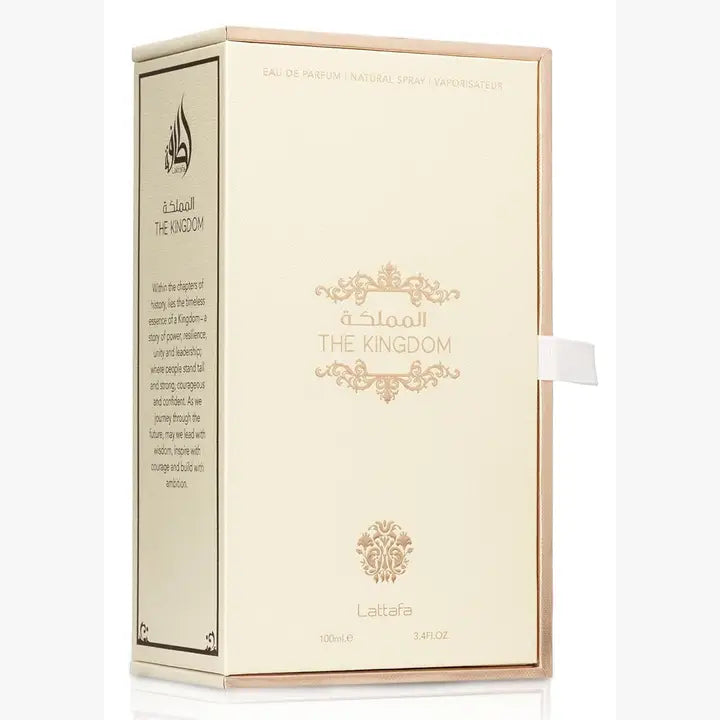 Lattafa Kingdom 3.4 oz EDP – Floral Fruity Royal Women