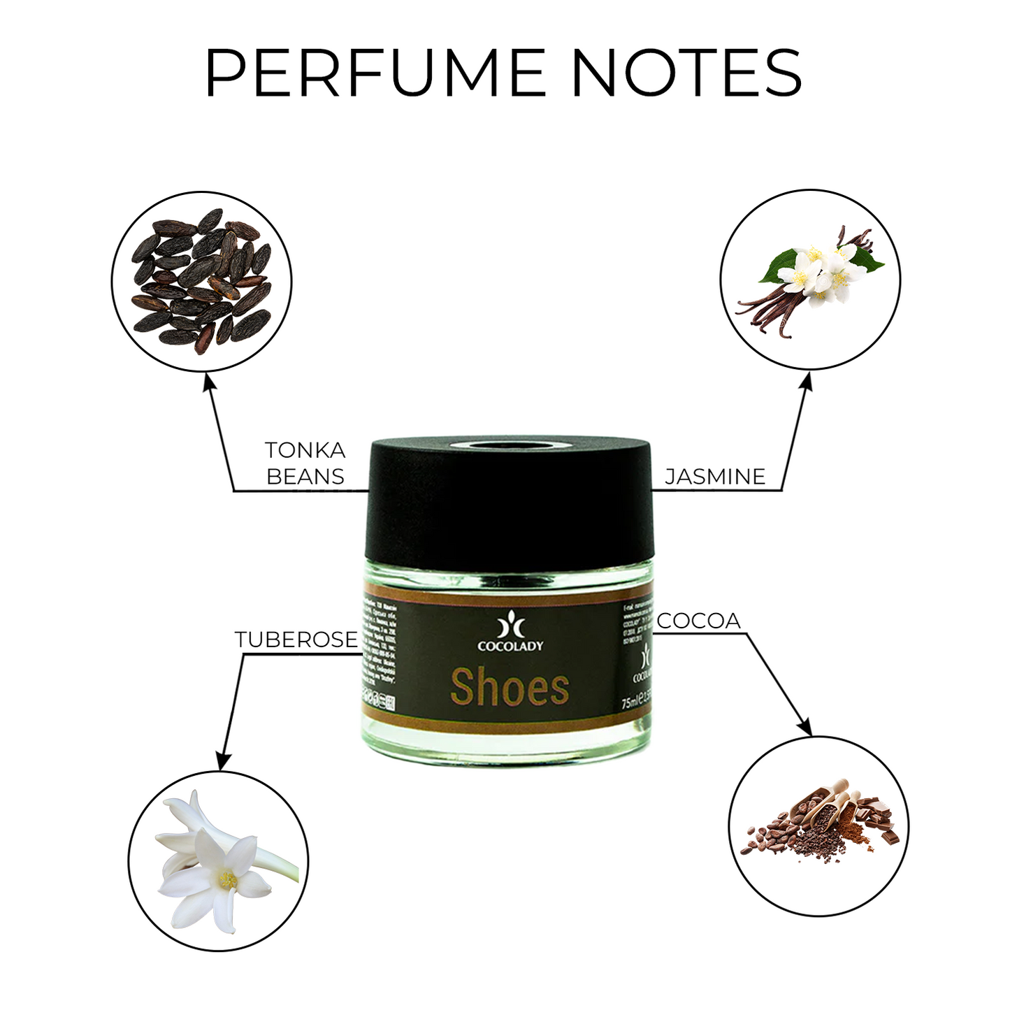 COCOLADY SHOES UNIQUE PERFUME DIFFUSER 2.5 oz