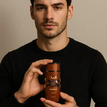 Lattafa Asad Bourbon 3.4 oz EDP for Men – Vanilla Cacao