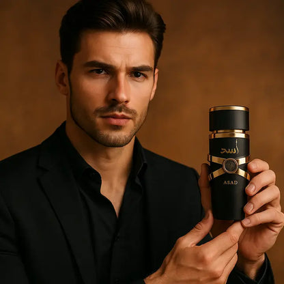 Lattafa Asad Man 3.4 oz EDP for Men – Amber Spicy