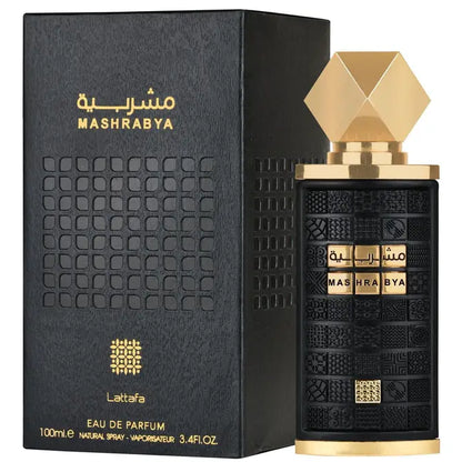Lattafa Mashrabya 3.4 oz EDP (Unisex) – Smoky Apple 