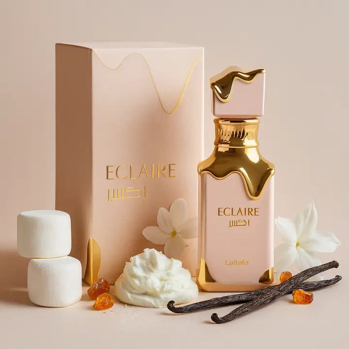 Lattafa Eclaire 3.4 oz EDP for Women – Marshmallow Vanilla