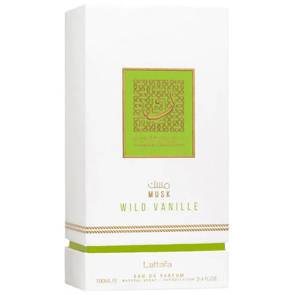 Lattafa Musk Wild Vanille 3.4 oz EDP – Amber Vanilla Unisex