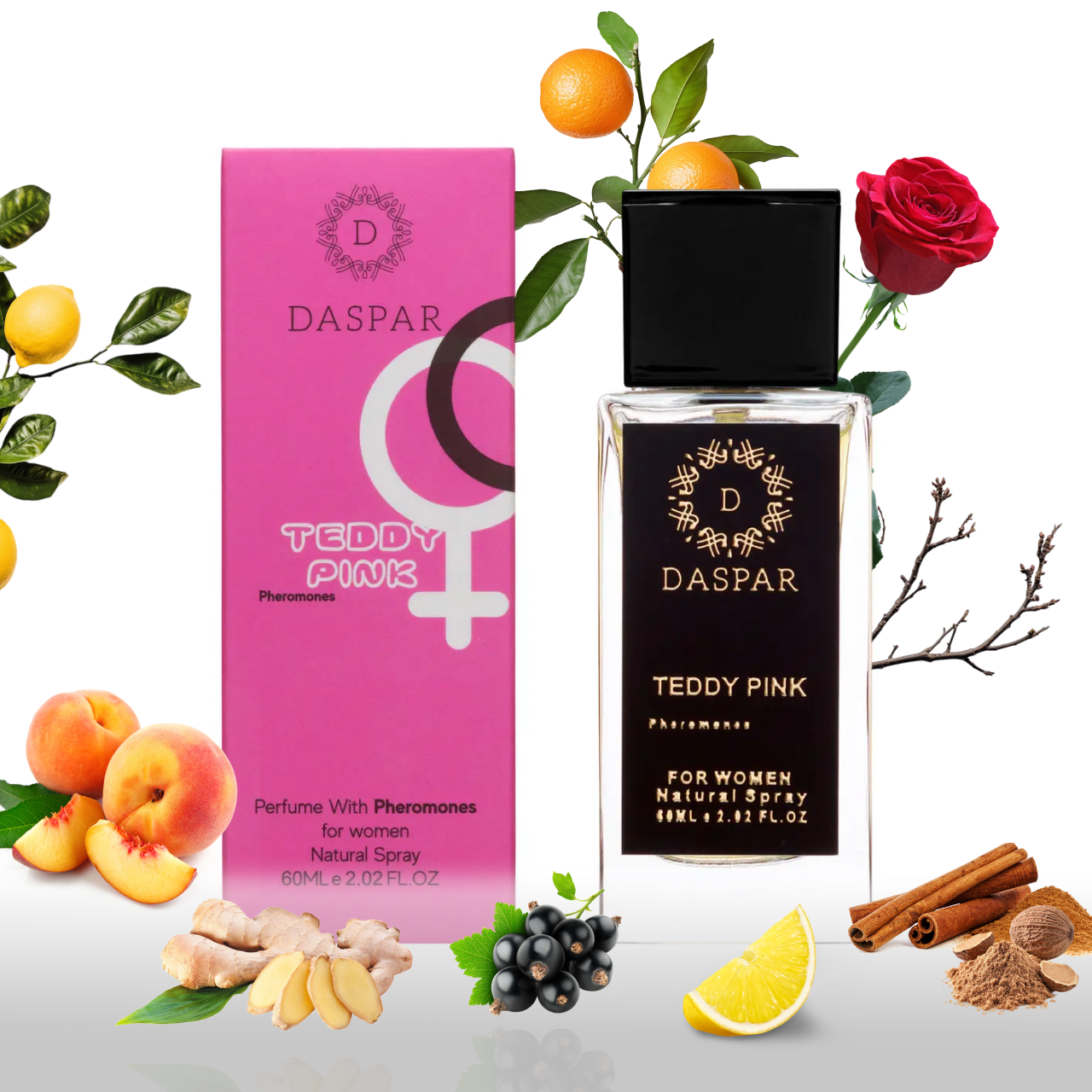 Pheromone DASPAR TEDDY PINK 2.02oz