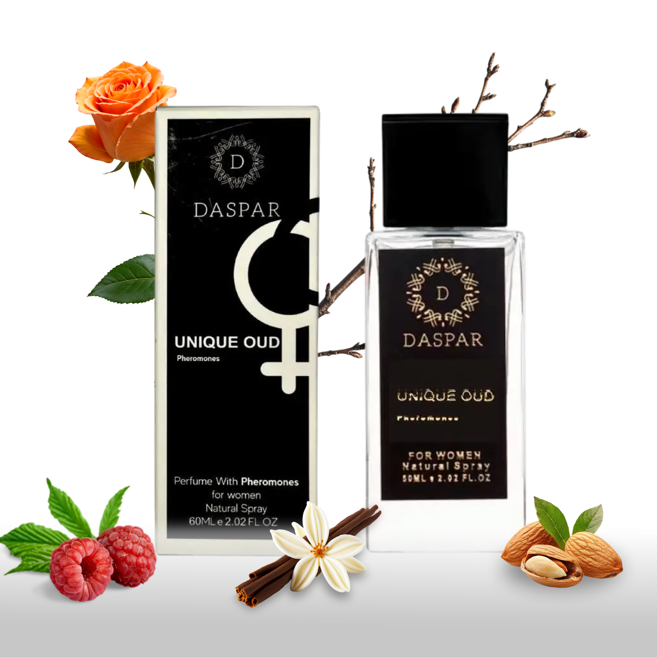 Pheromone DASPAR UNIQUE OUD 2.02 oz