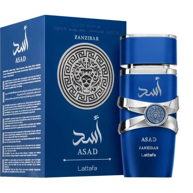 Lattafa Asad Zanzibar 3.4 oz EDP for Men – Salty Vanilla
