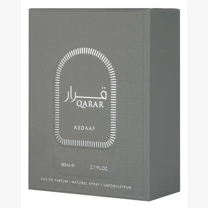 Lattafa Qarar 2.7 oz EDP – Woody Amber Strength Men
