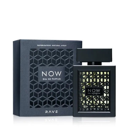 Lattafa Rave Now Black 3.3 oz EDP Unisex – Spiced Fruity 