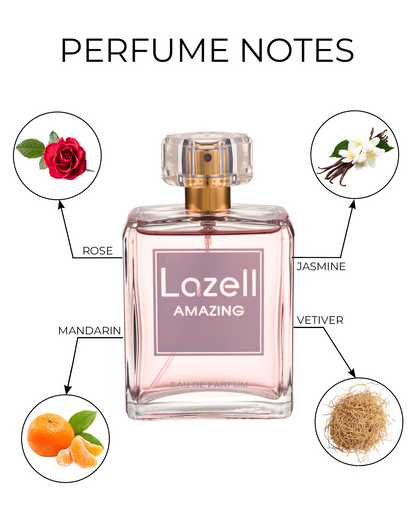 LAZELL AMAZING WOMEN EDP 3.4 OZ