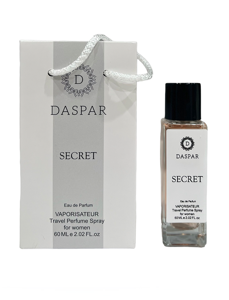 DASPAR SECRET FOR WOMEN TRAVEL BAG SPRAY 2.02 OZ