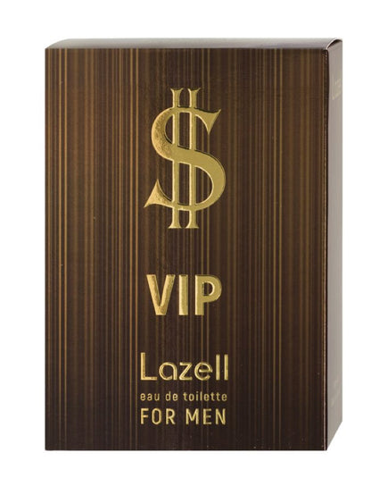 LAZELL $ VIP MEN EDT 3.4 OZ