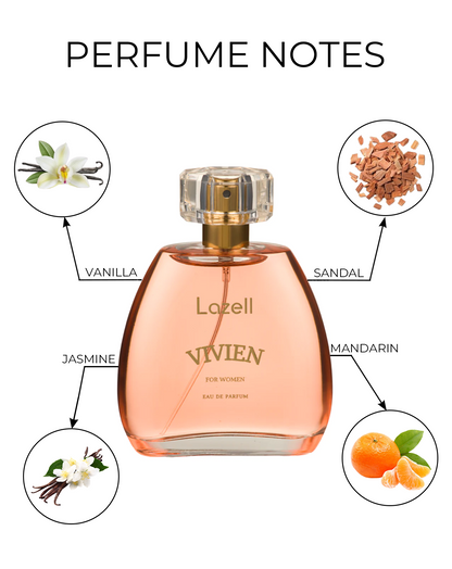 LAZELL VIVIEN WOMEN EDP 3.4 OZ 100 ML