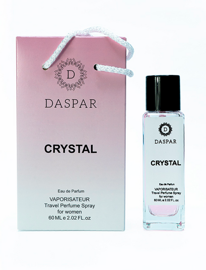 DASPAR CRYSTAL FOR WOMEN TRAVEL BAG SPRAY 2.02 OZ