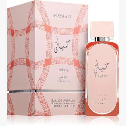 Lattafa Hayaati Florence 3.4 oz / 100 ml Eau de Parfum