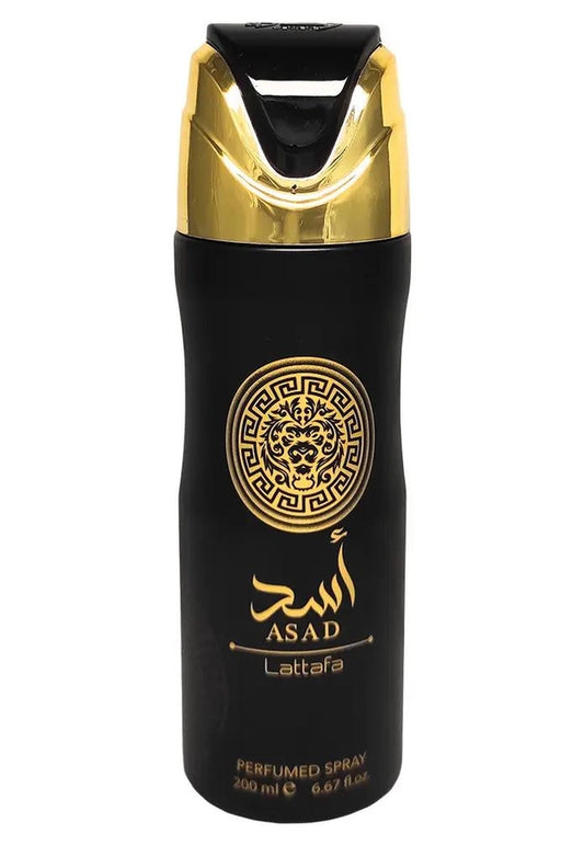 Lattafa Asad Deodorant 200 ml / 6.67 oz for Men – Oud Spice