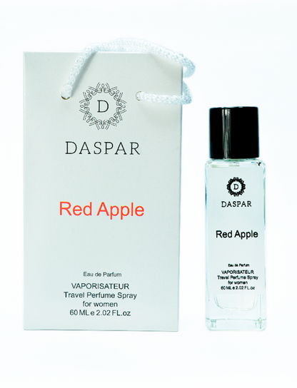 DASPAR RED APPLE FOR WOMEN TRAVEL BAG SPRAY 2.02 OZ