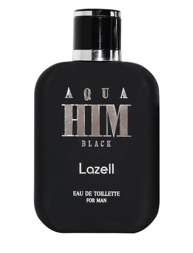 LAZELL AQUA HIM BLACK MEN EDT 100 ML