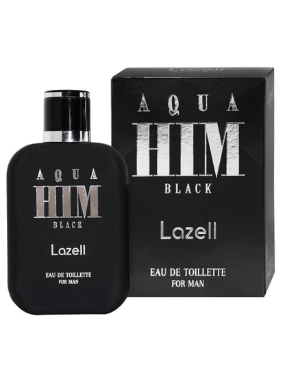 LAZELL AQUA HIM BLACK MEN EDT 100 ML