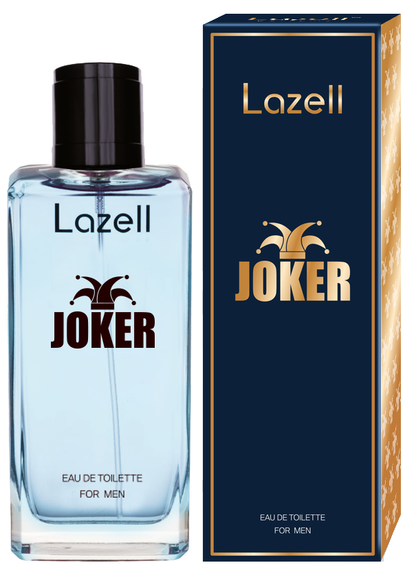 LAZELL JOKER MEN EDT 3.4 Oz